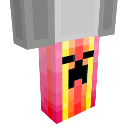 Thumbnail of the Minecraft Bedrock Marketplace product Rainbow Creeper Legs created by Blue Depth Games.
