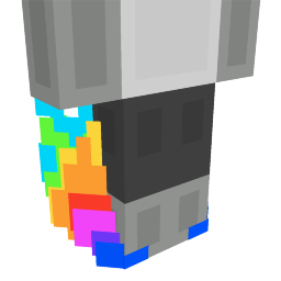 Thumbnail of the Minecraft Bedrock Marketplace product Rgb Flame Legs created by Blue Depth Games.