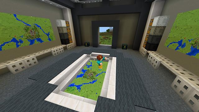 Screenshot of the Minecraft Bedrock Marketplace product The Invisible created by Blue Depth Games.