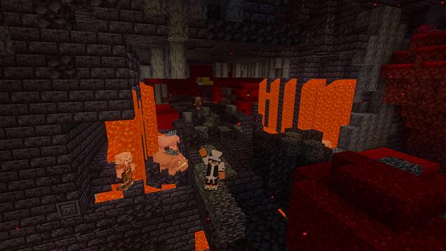 Screenshot of the Minecraft Bedrock Marketplace product Turns To Bedrock! created by Blue Depth Games.