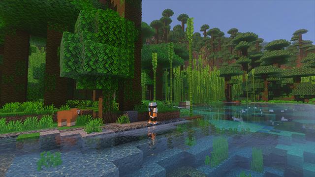 Screenshot of the Minecraft Bedrock Marketplace product Turns To Bedrock! created by Blue Depth Games.