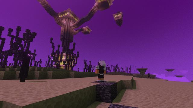 Screenshot of the Minecraft Bedrock Marketplace product Turns To Bedrock! created by Blue Depth Games.