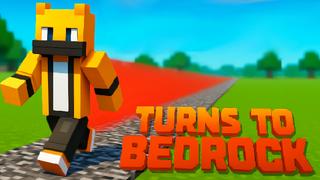 Thumbnail of the Minecraft Bedrock Marketplace product Schaltet auf Bedrock um! created by Blue Depth Games.