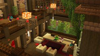 Screenshot of the Minecraft Bedrock Marketplace product Ultimate Tube Base created by Blue Depth Games.