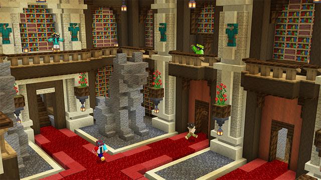 Screenshot of the Minecraft Bedrock Marketplace product Ultimate Underground Base created by Blue Depth Games.