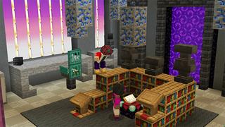 Screenshot of the Minecraft Bedrock Marketplace product Ultimate Underground Base created by Blue Depth Games.