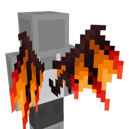 Thumbnail of the Minecraft Bedrock Marketplace product Demon Flame Wings created by Architects Edge.