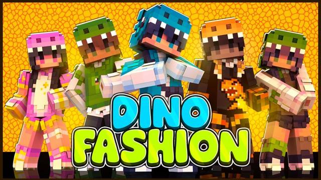 Thumbnail of the Minecraft Bedrock Marketplace product Dino Fashion created by Architects Edge.