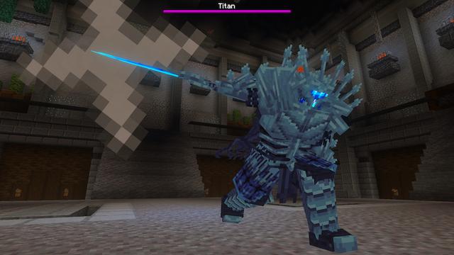 Screenshot of the Minecraft Bedrock Marketplace product Dungeons Add-On created by Architects Edge.