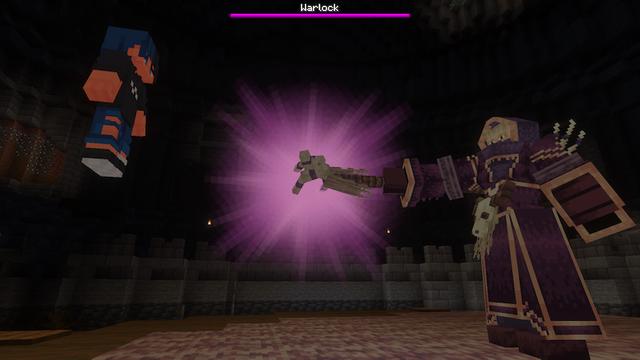 Screenshot of the Minecraft Bedrock Marketplace product Dungeons Add-On created by Architects Edge.