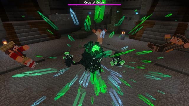 Screenshot of the Minecraft Bedrock Marketplace product Dungeons Add-On created by Architects Edge.