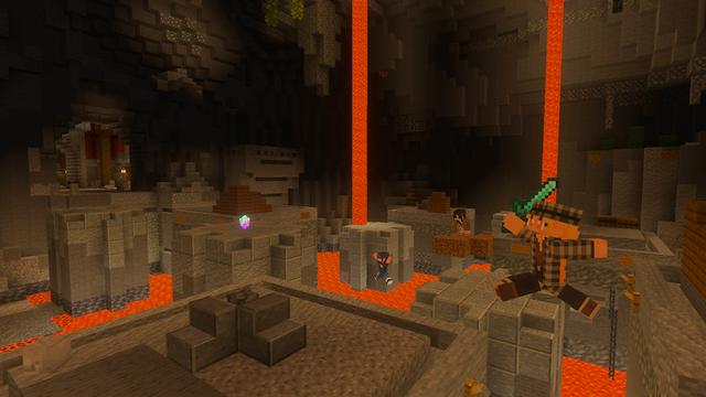 Screenshot of the Minecraft Bedrock Marketplace product Dungeons Add-On created by Architects Edge.