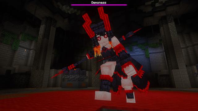 Screenshot of the Minecraft Bedrock Marketplace product Dungeons Add-On created by Architects Edge.