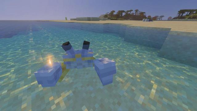 Screenshot of the Minecraft Bedrock Marketplace product Oceans Add-On created by Architects Edge.