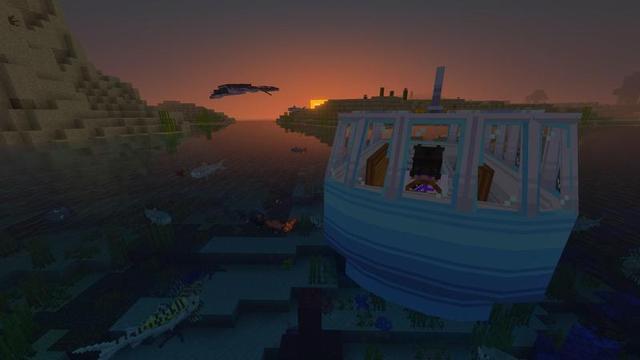 Screenshot of the Minecraft Bedrock Marketplace product Oceans Add-On created by Architects Edge.