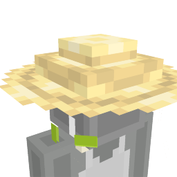 Thumbnail of the Minecraft Bedrock Marketplace product Straw Hat created by Architects Edge.