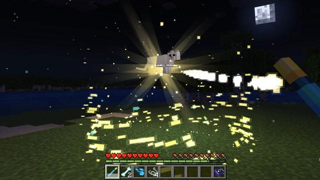 Screenshot of the Minecraft Bedrock Marketplace product Ghost Pets Add-On created by AriaCreations.