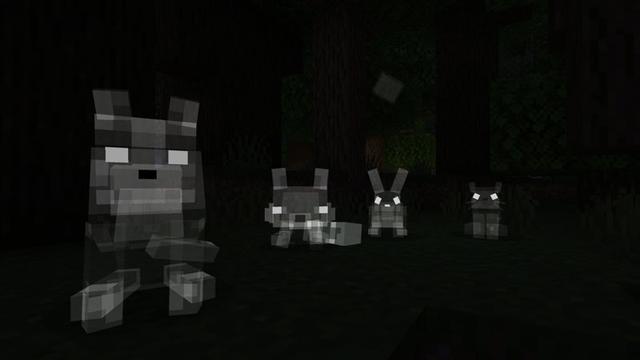 Screenshot of the Minecraft Bedrock Marketplace product Ghost Pets Add-On created by AriaCreations.
