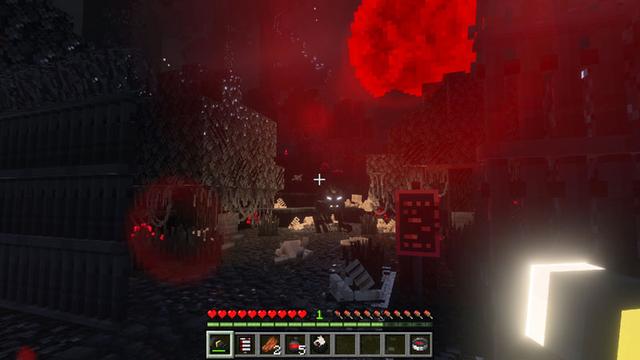 Screenshot of the Minecraft Bedrock Marketplace product Horror Creatures Add-On created by AriaCreations.
