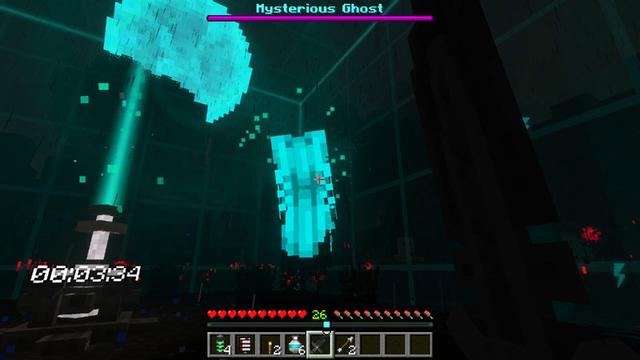 Screenshot of the Minecraft Bedrock Marketplace product Horror Creatures Add-On created by AriaCreations.