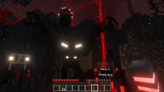 Screenshot of the Minecraft Bedrock Marketplace product Horror Creatures Add-On created by AriaCreations.