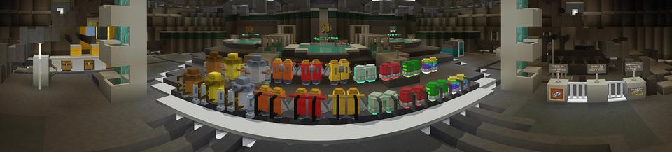 Panorama of the Minecraft Bedrock Marketplace product Jetpacks created by AriaCreations.