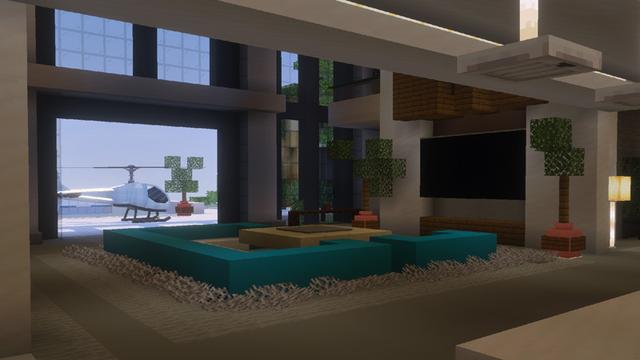 Screenshot of the Minecraft Bedrock Marketplace product My Sky Dimension Add-On created by AriaCreations.