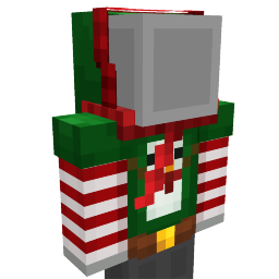 Thumbnail of the Minecraft Bedrock Marketplace product Snowman Hoodie created by AriaCreations.
