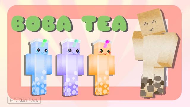 Thumbnail of the Minecraft Bedrock Marketplace product Boba Tea created by Arrow Art Games.