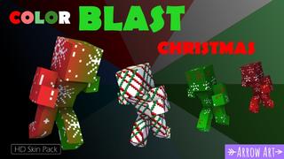 Thumbnail of the Minecraft Bedrock Marketplace product Color Blast: Christmas created by Arrow Art Games.