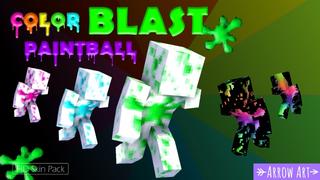 Thumbnail of the Minecraft Bedrock Marketplace product Color Blast: Paintball created by Arrow Art Games.
