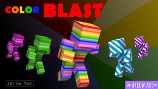 Thumbnail of the Minecraft Bedrock Marketplace product Color Blast created by Arrow Art Games.