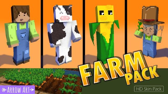Thumbnail of the Minecraft Bedrock Marketplace product Farm Pack created by Arrow Art Games.