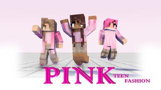 Thumbnail of the Minecraft Bedrock Marketplace product Pink Teen Fashion created by Arrow Art Games.