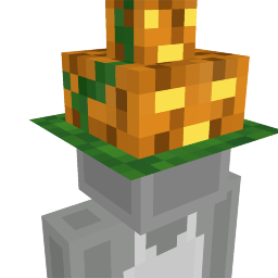 Thumbnail of the Minecraft Bedrock Marketplace product Pumpkin Hat created by Arrow Art Games.