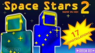 Thumbnail of the Minecraft Bedrock Marketplace product Space Stars 2 created by Arrow Art Games.