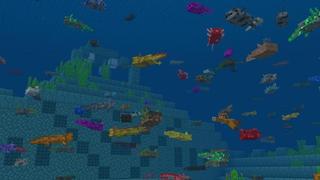 Screenshot of the Minecraft Bedrock Marketplace product Axolotl Expansion created by ASCENT.