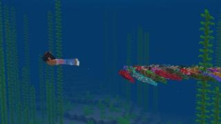 Screenshot of the Minecraft Bedrock Marketplace product Axolotl Expansion created by ASCENT.