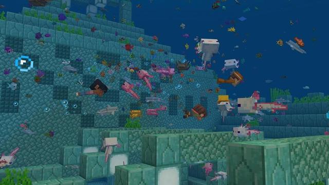 Screenshot of the Minecraft Bedrock Marketplace product Baby Mobs created by ASCENT.
