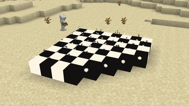 Screenshot of the Minecraft Bedrock Marketplace product Chess Add-On created by ASCENT.
