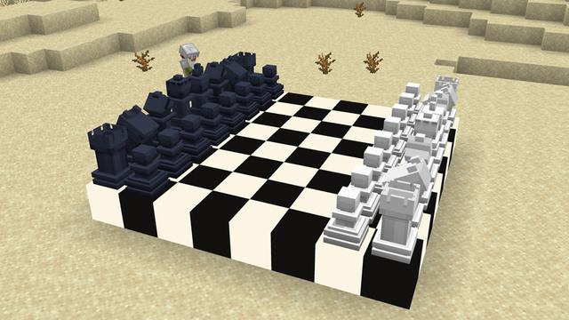 Screenshot of the Minecraft Bedrock Marketplace product Chess Add-On created by ASCENT.