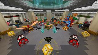 Screenshot of the Minecraft Bedrock Marketplace product Extreme Kart Racers created by ASCENT.