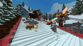 Screenshot of the Minecraft Bedrock Marketplace product Extreme Kart Racers created by ASCENT.