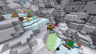 Screenshot of the Minecraft Bedrock Marketplace product Extreme Kart Racers created by ASCENT.