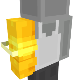 Thumbnail of the Minecraft Bedrock Marketplace product Golden Glow Arms created by ASCENT.