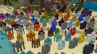 Screenshot of the Minecraft Bedrock Marketplace product Golem Expansion created by ASCENT.