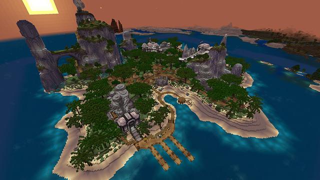 Screenshot of the Minecraft Bedrock Marketplace product Golem Expansion created by ASCENT.