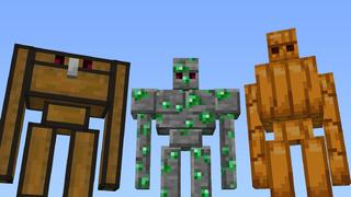 Screenshot of the Minecraft Bedrock Marketplace product Golem Expansion created by ASCENT.