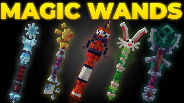Thumbnail of the Minecraft Bedrock Marketplace product Magic Wands created by ASCENT.