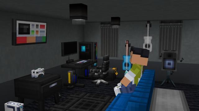 Screenshot of the Minecraft Bedrock Marketplace product MODERN FURNITURE Add-On created by ASCENT.